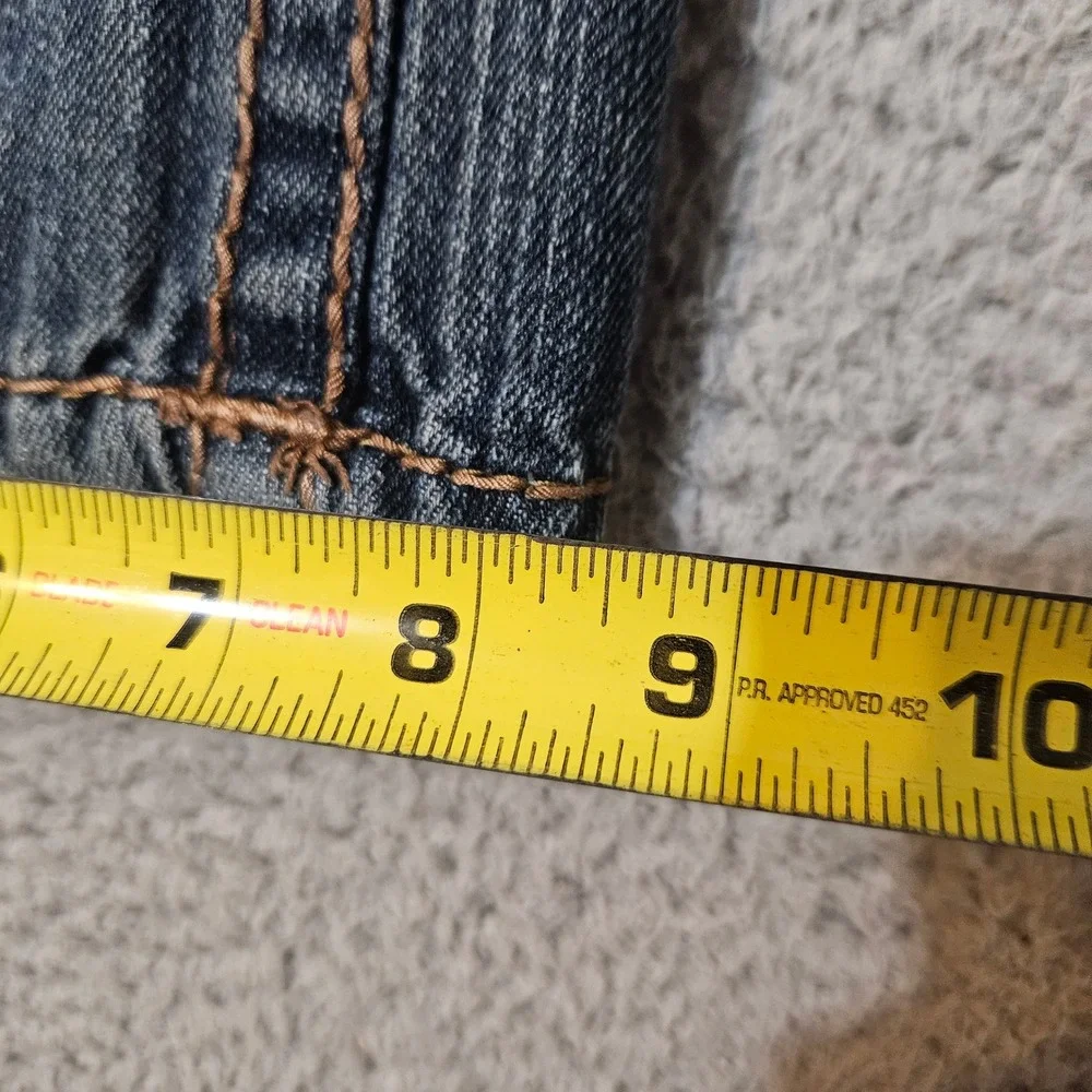 Vtg Y2K True Religion Billy Jeans Mens 34 x 30 Big T‎ Thick Stitch Made In USA